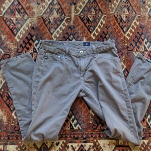 Ag Adriano Goldschmied Taupe Corduroy Pants